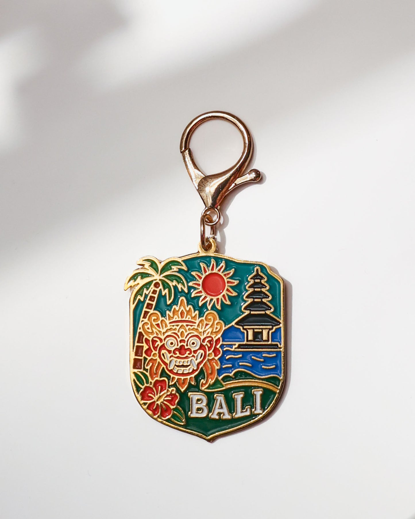 Classic Bali Souvenir Keychain