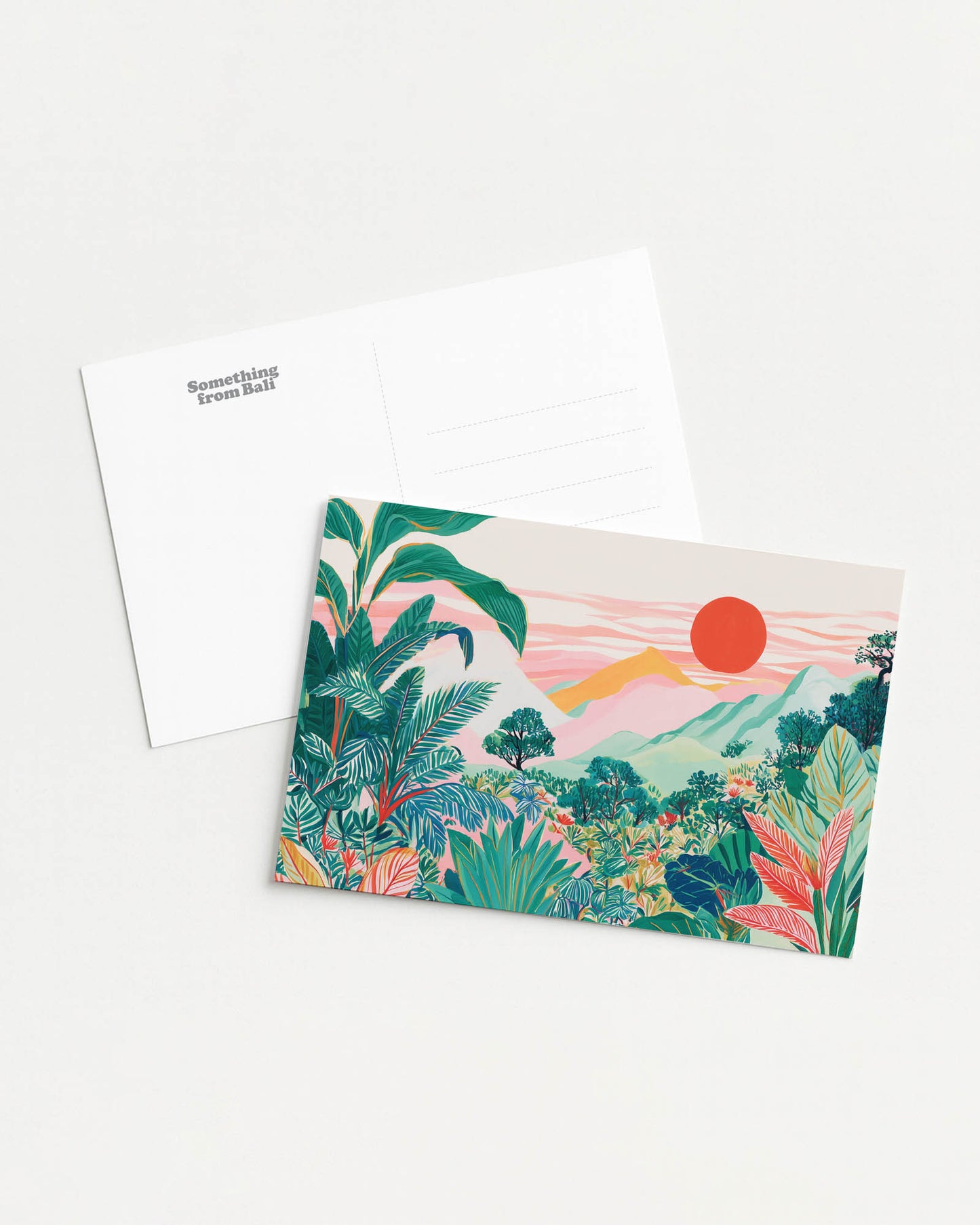 Sunrise in Bloom Postcard