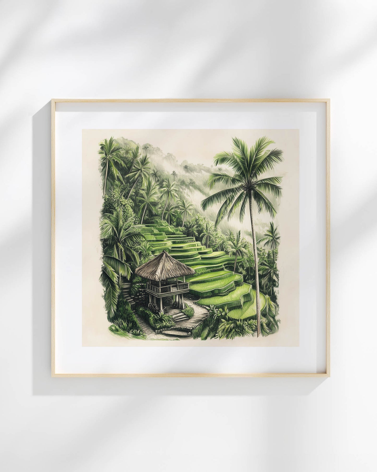 Tegallalang Dreams Art Print