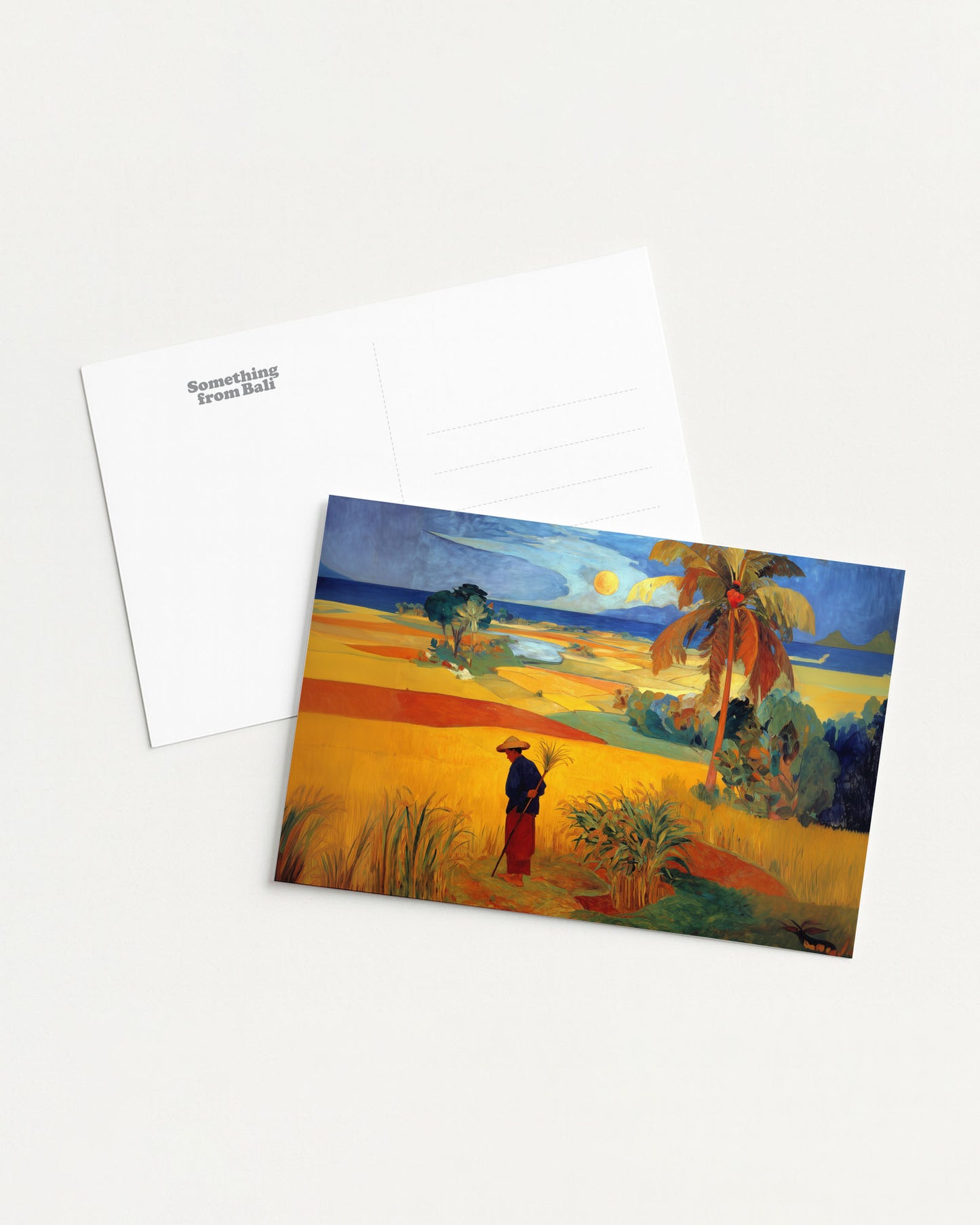 The Golden Harvest Postcard