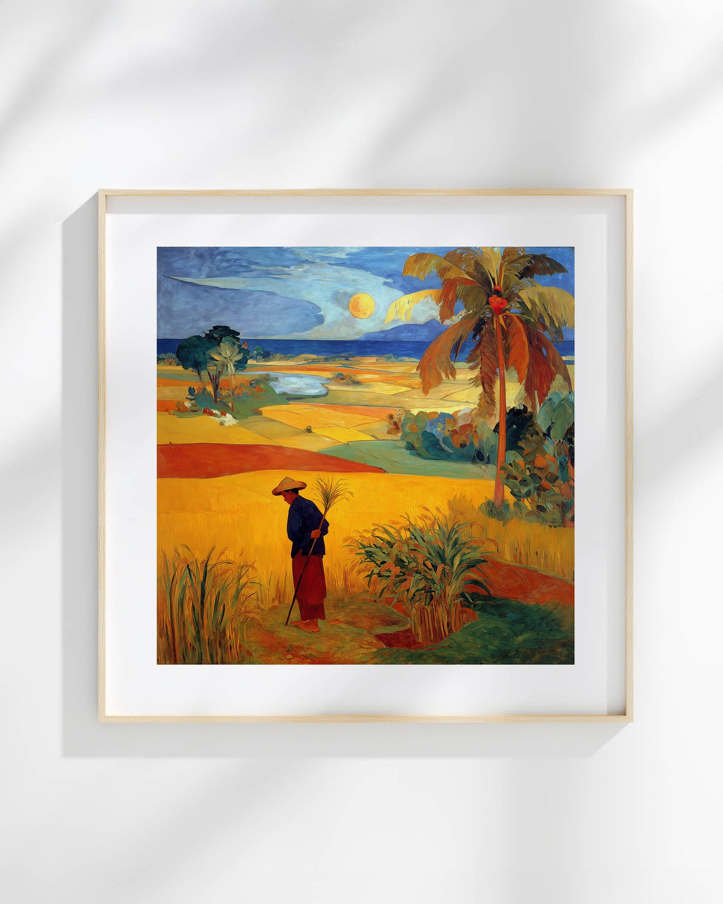 The Golden Harvest Wall Print