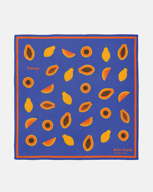 Papaya Silk Scarf