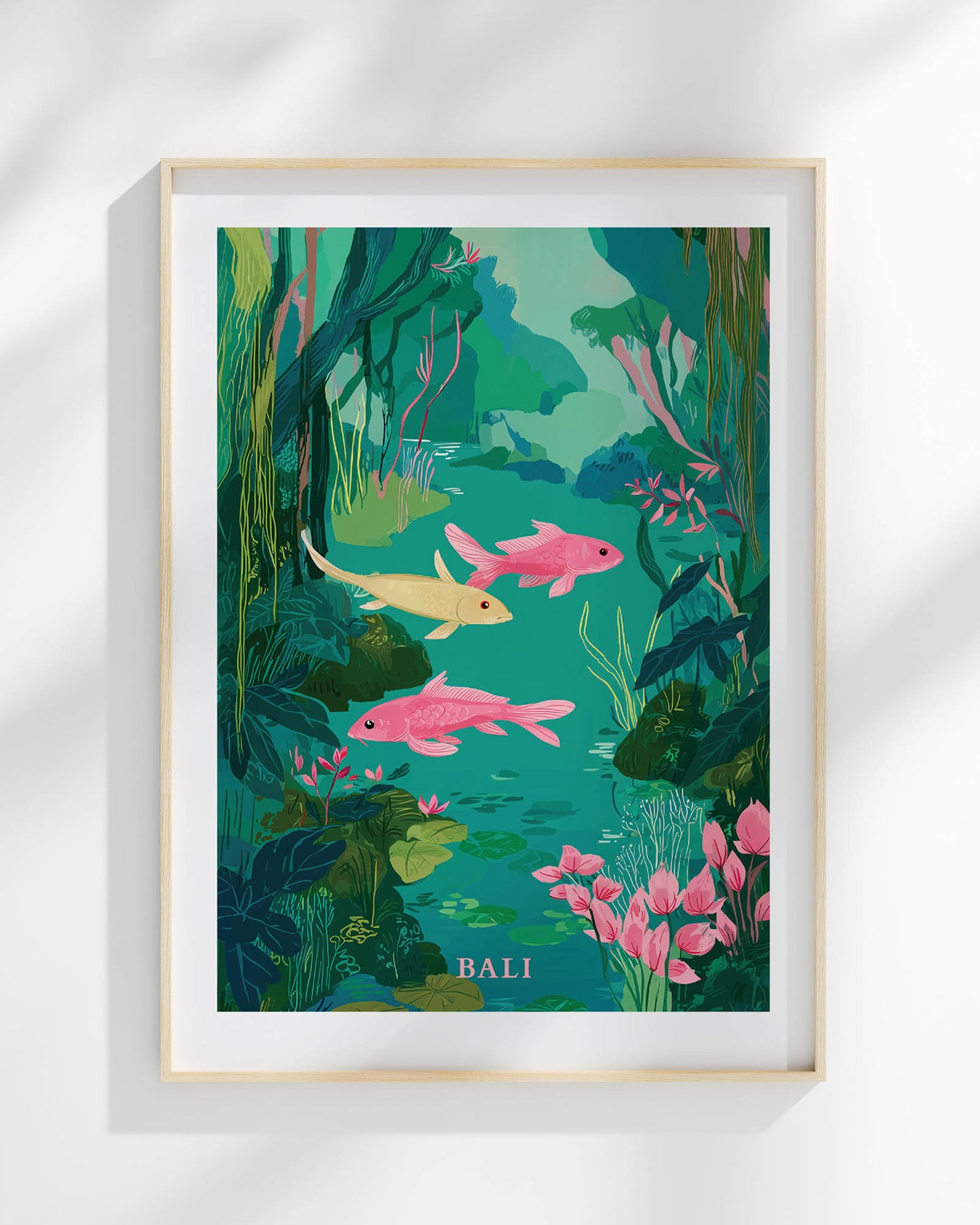 Bali Flow Art Print