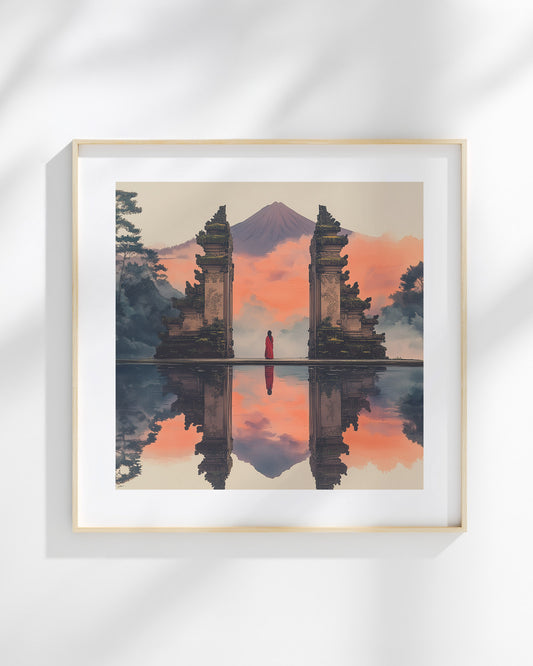 Gate of Serenity Art Print