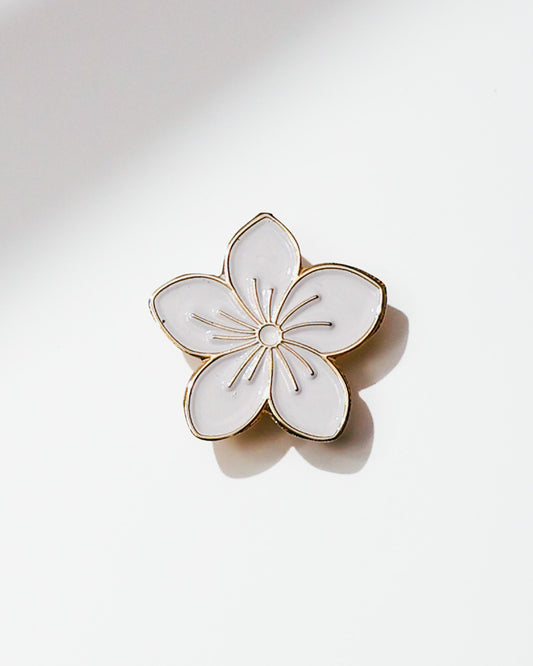Plumeria Flower Pin