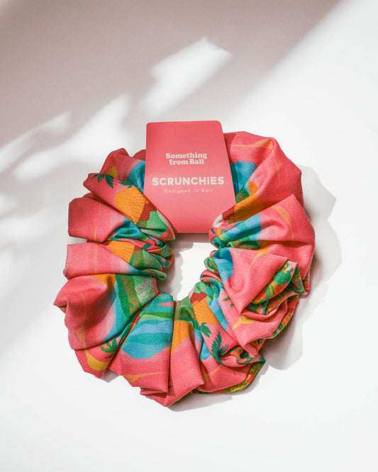 Bali Calm Scrunchies
