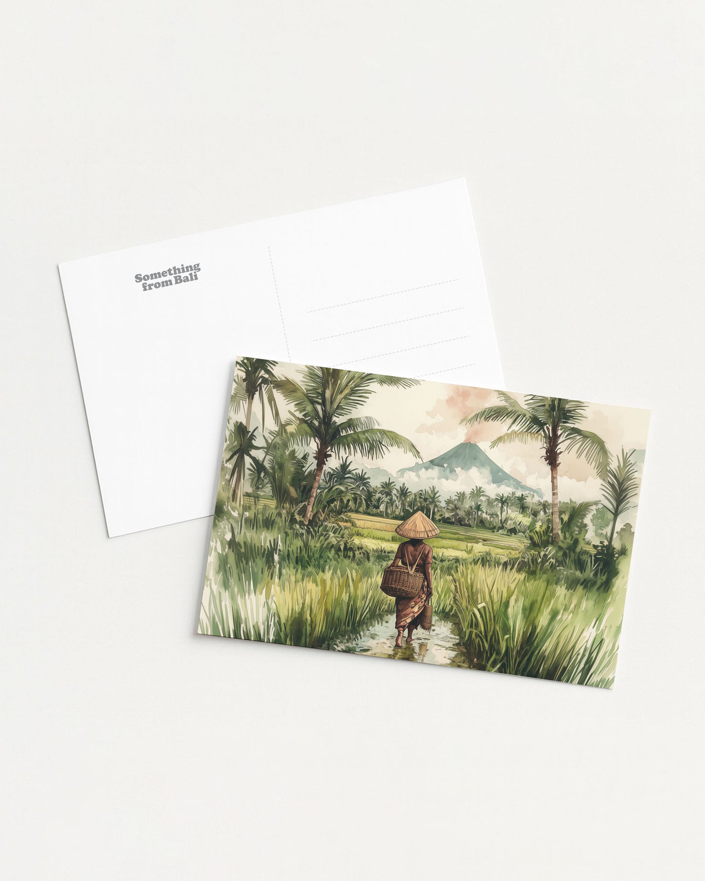 Path to Agung Postcard