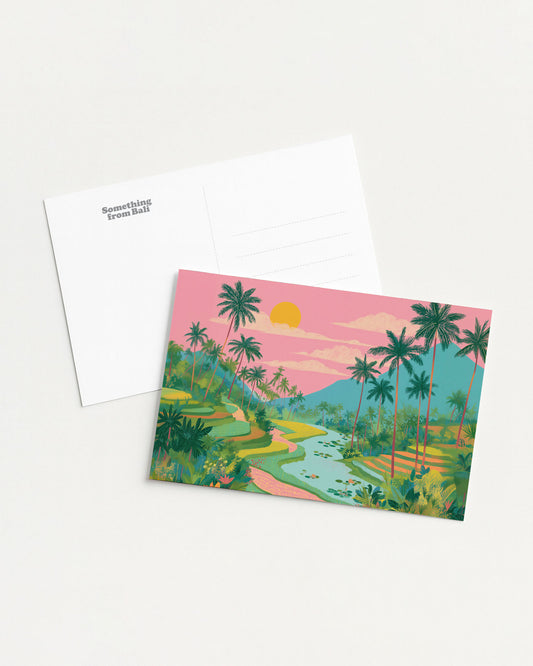 Pink Horizon Postcard