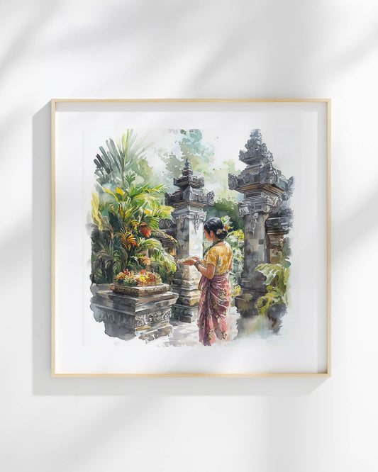 Sacred Offering Art Print