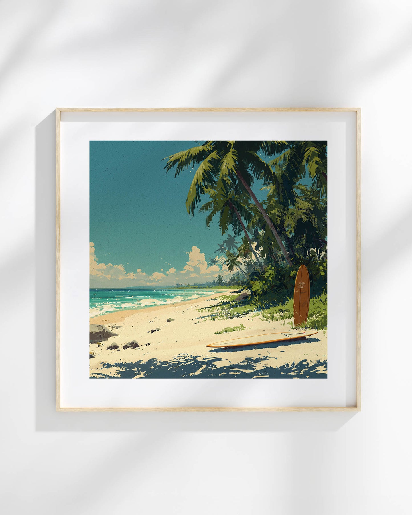 Salt and Sun Art Print