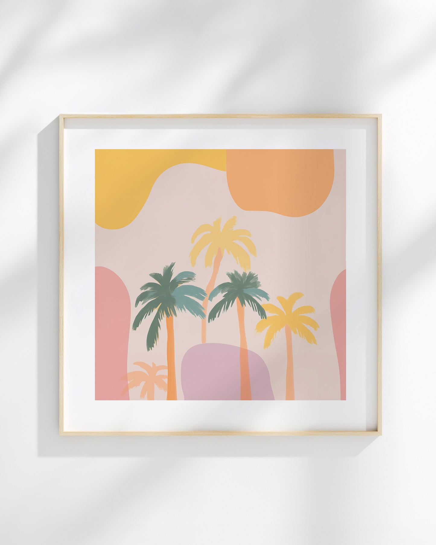Soft Tropics Art Print