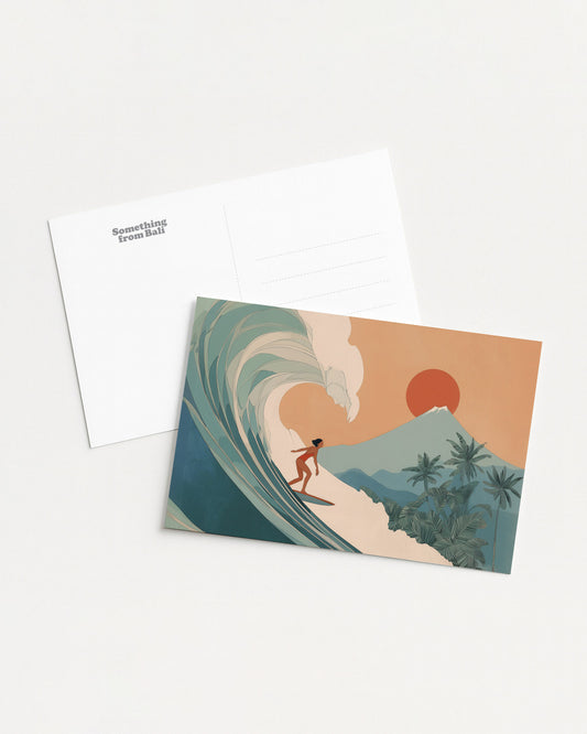 Surfer Girl Postcard