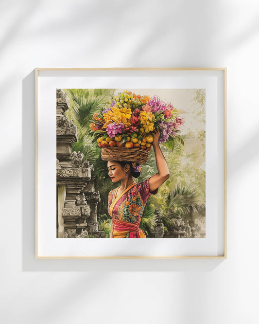 Tropical Offering Art Print