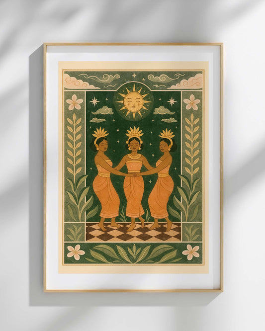 Under the Same Sun A5 Art Print