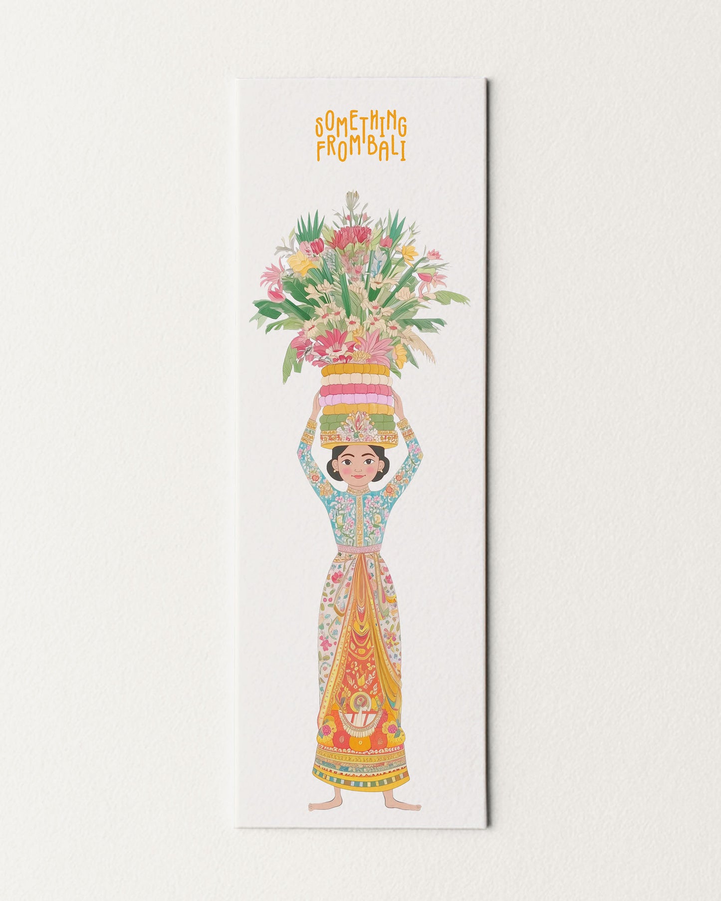 Balinese Flower Ceremony Bookmark