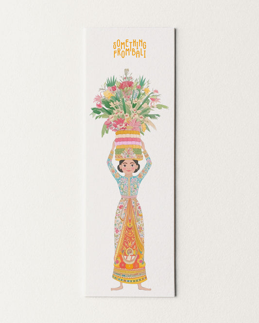 Balinese Flower Ceremony Bookmark