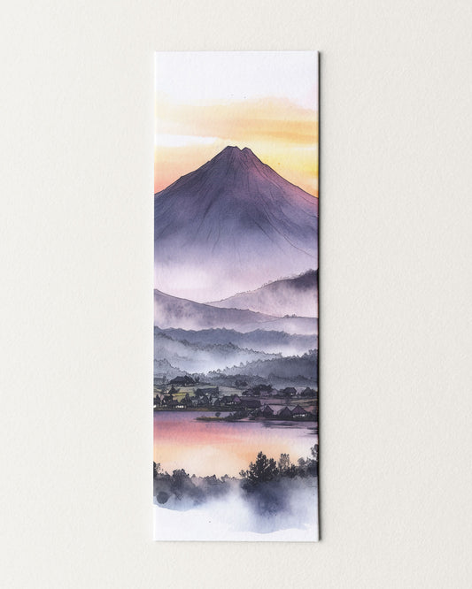 Whispers of Mount Agung Bookmark