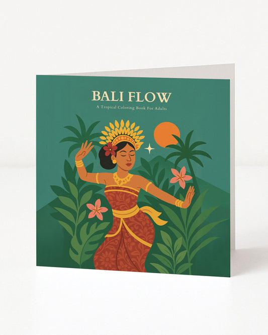 Bali Flow Coloring Book for Adults