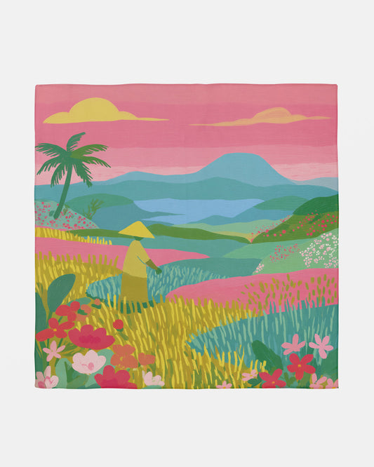 Bali Calm Silk Scarf