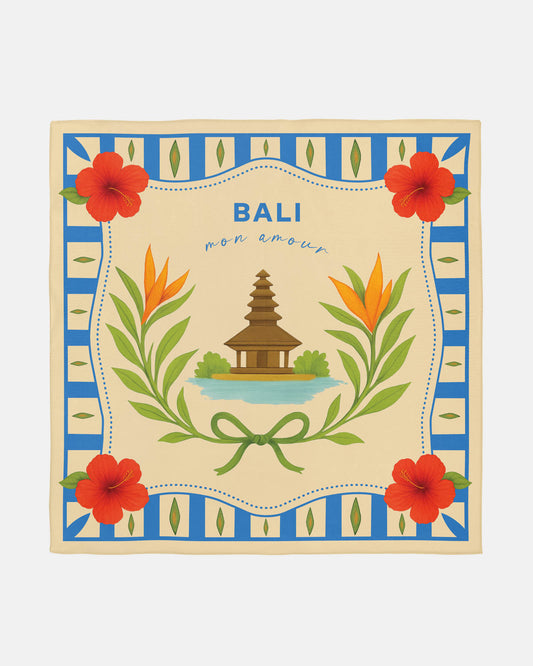 Bali Mon Amour Silk Scarf