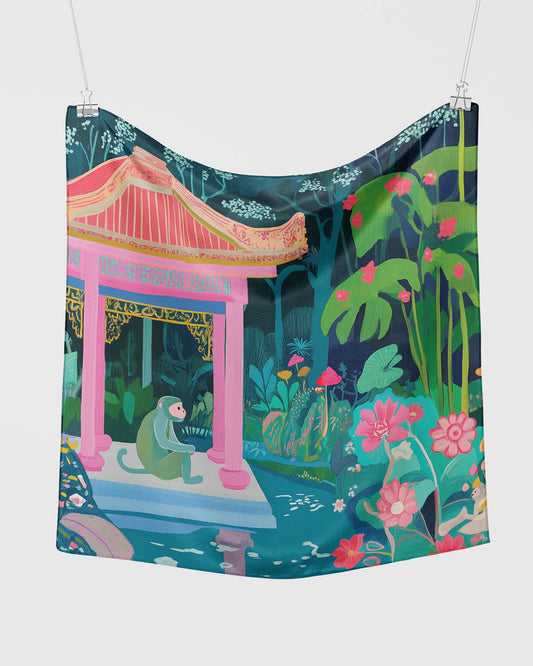 Forest Tales Silk Scarf