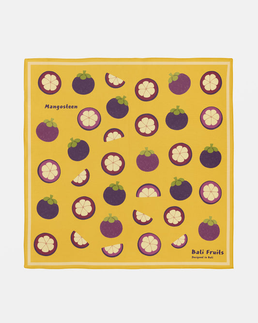 Mangosteen Silk Scarf