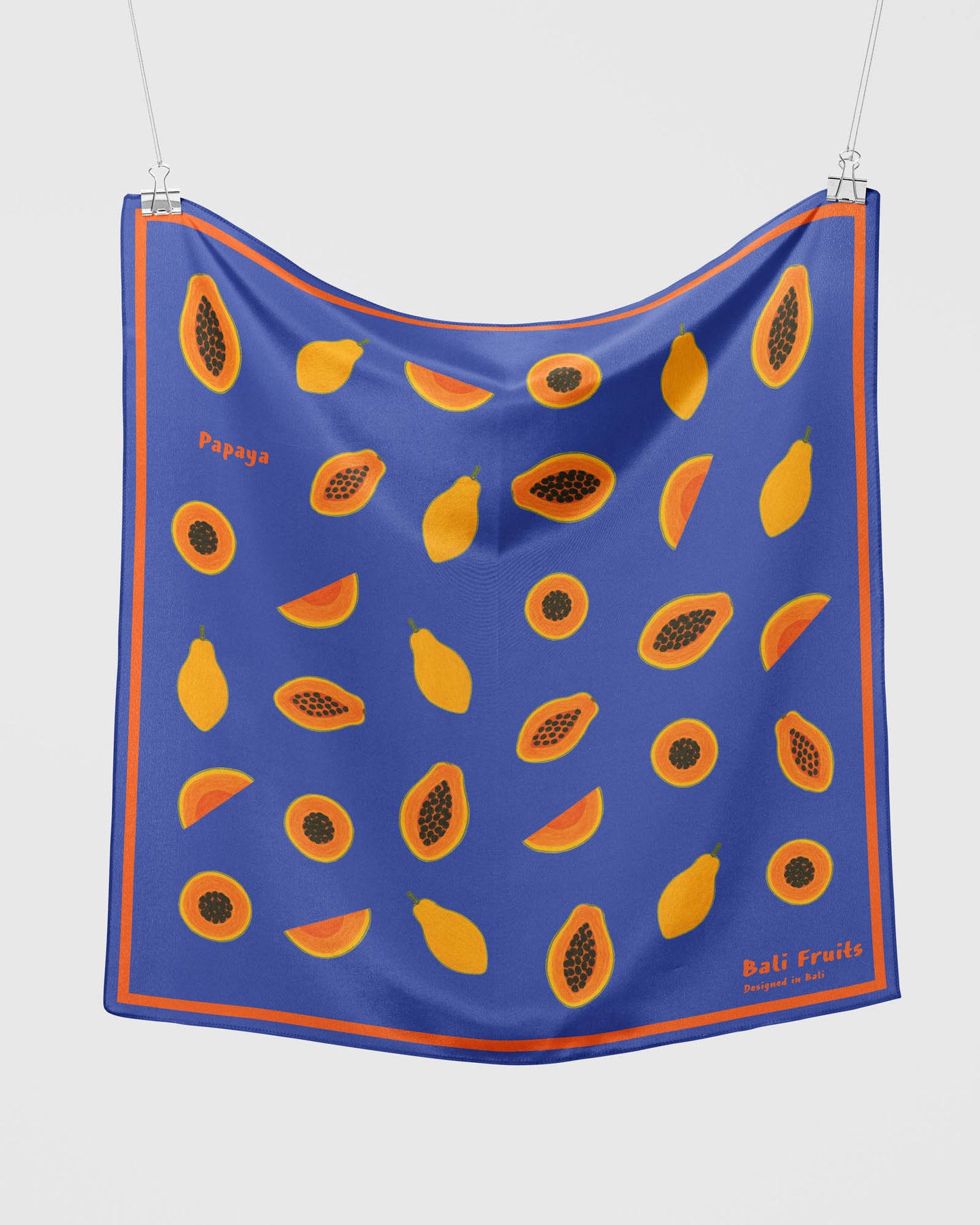 Papaya Silk Scarf