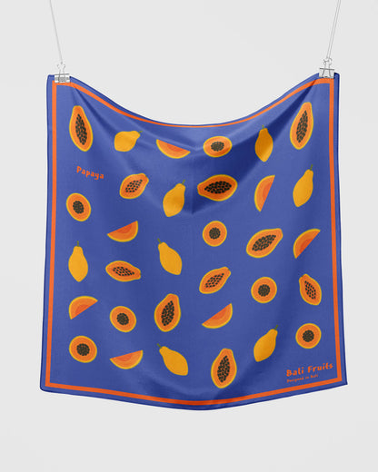 Papaya Silk Scarf