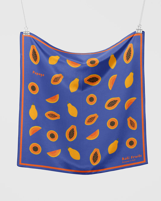 Papaya Silk Scarf
