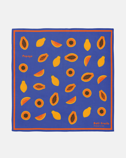 Papaya Silk Scarf