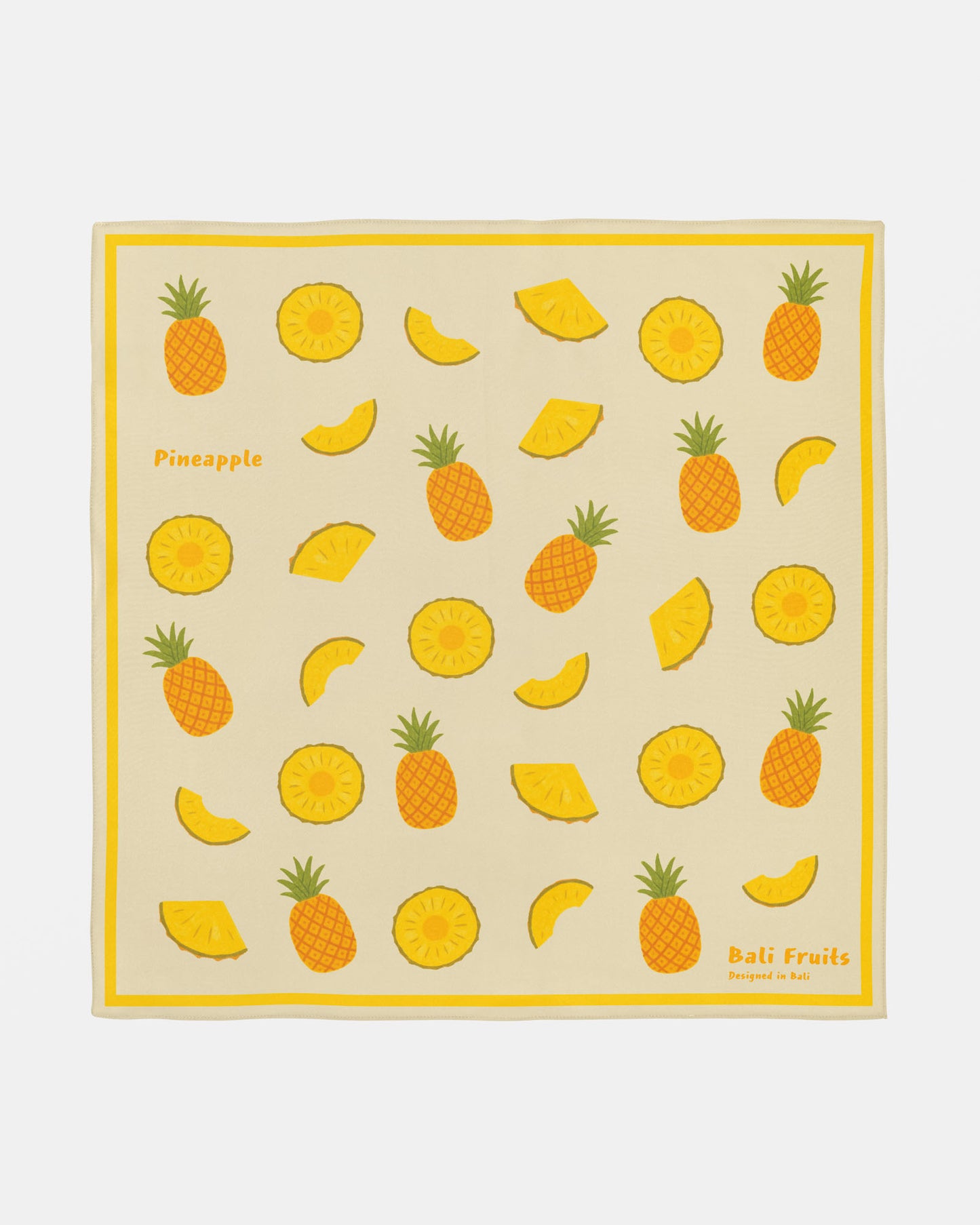 Pineapple Silk Scarf