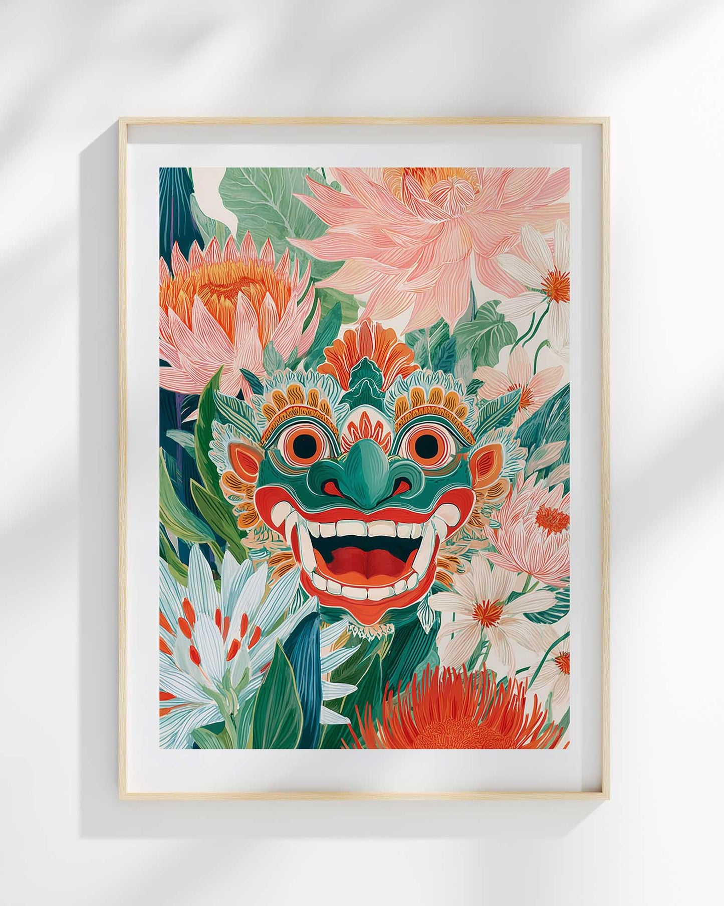 Barong in Bloom Art Print