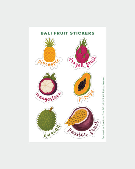 Bali Fruits Sticker